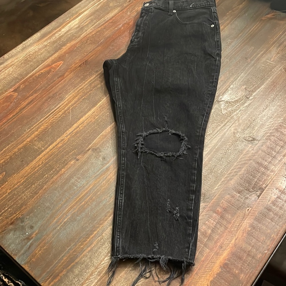 Abercrombie and Fitch High Rise Mom Jeans